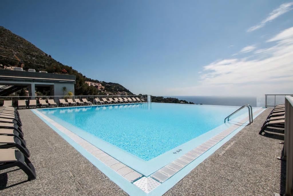 Appt 5 Personnes Vue Mer Piscine Costa Plana Cap D'Ail Monaco Dış mekan fotoğraf